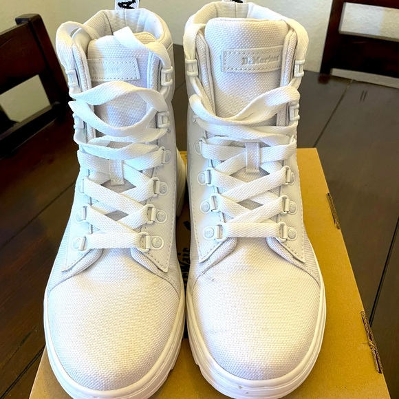 Dr. Martens Combs combat boots white - Picture 2 of 10